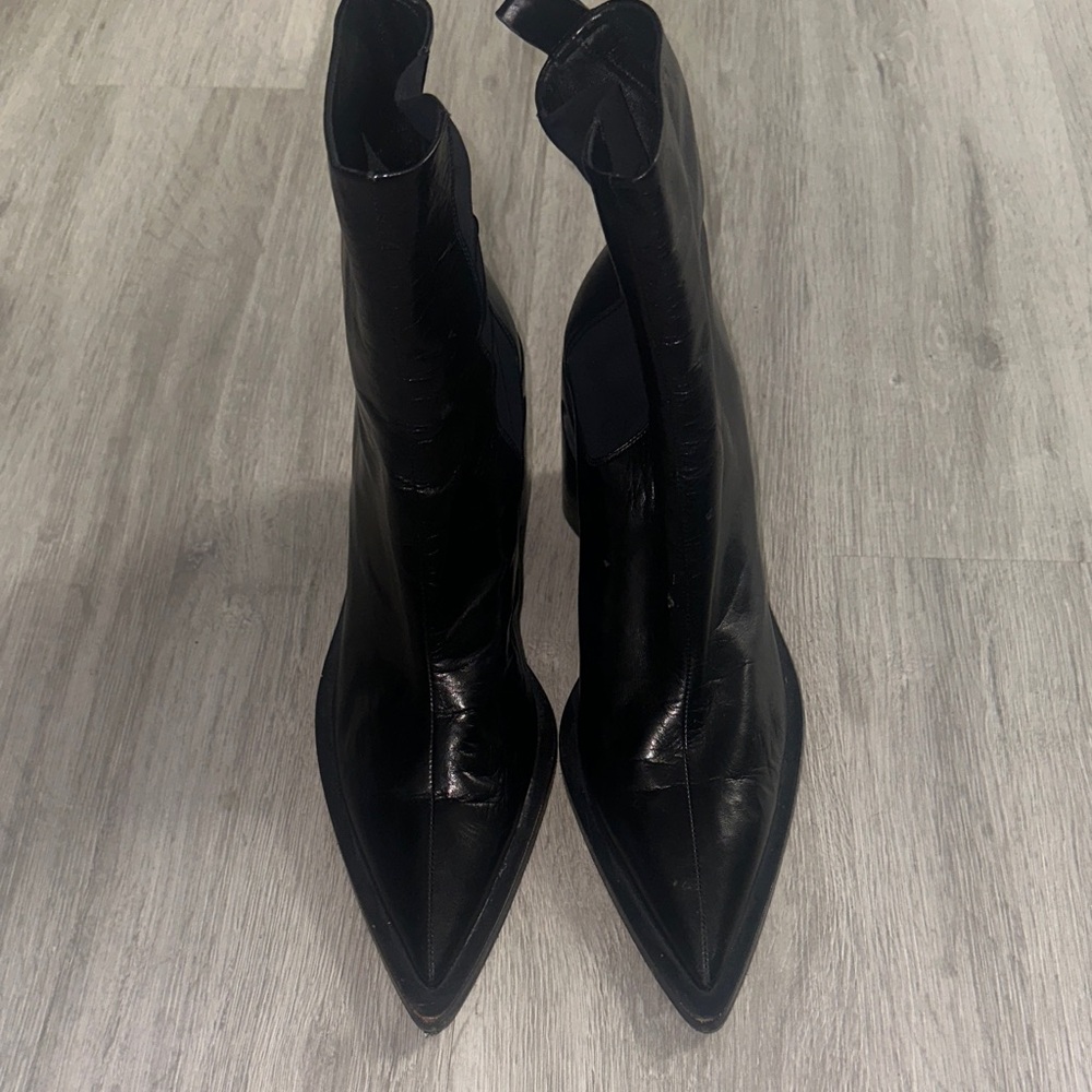 Jil Sander Black Heeled Boots